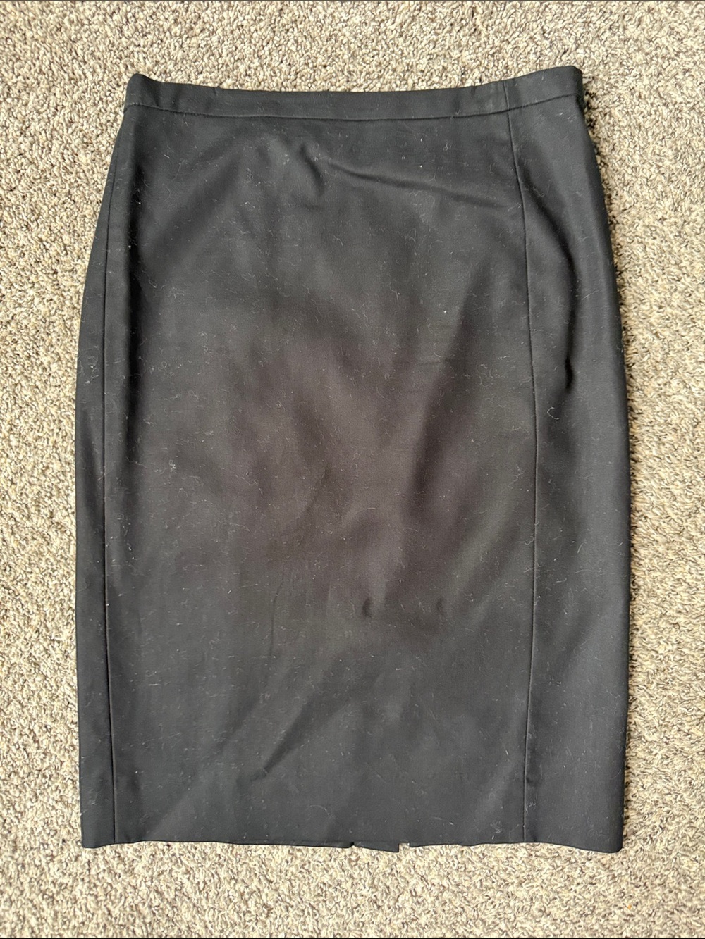 J. Crew Tall Black Classic Pencil Skirt